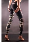 LEGGINGS ARMY TECH MESH PUSH-UP