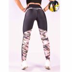 Machen Sie Ihre eigene push-up Leggings ARMY PINK