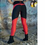 Make your own push-up leggings SCARLET RED