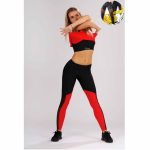 Crea tus propios leggings push-up ROJO NEGRO