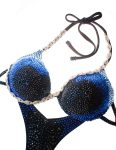 BLUE NIGHT BIKINI FITNESS COMPETITION BIKINI