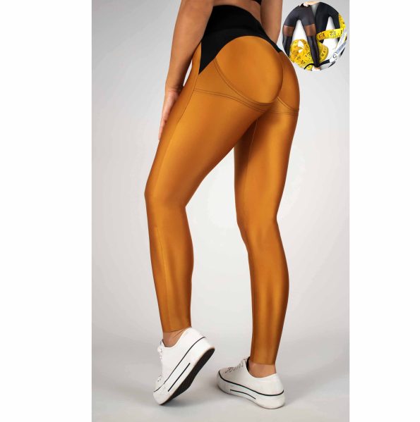 Make your own push-up leggings SHINE GINGER